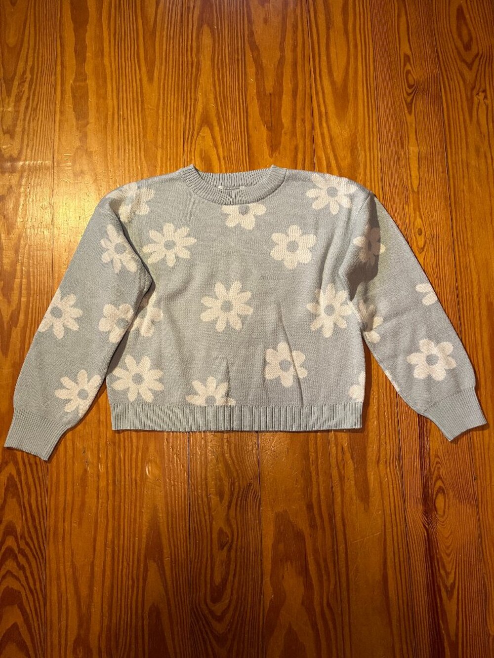 No Boundaries Floral Sweater